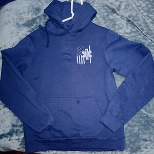 Men's Blue Hoodie